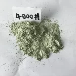 Can green silicon carbide powder be used for polishing gem?